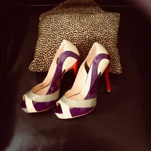 Multi color patent leather Stiletto